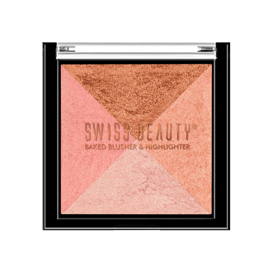 2-in 1- Baked Blusher & Highlighter